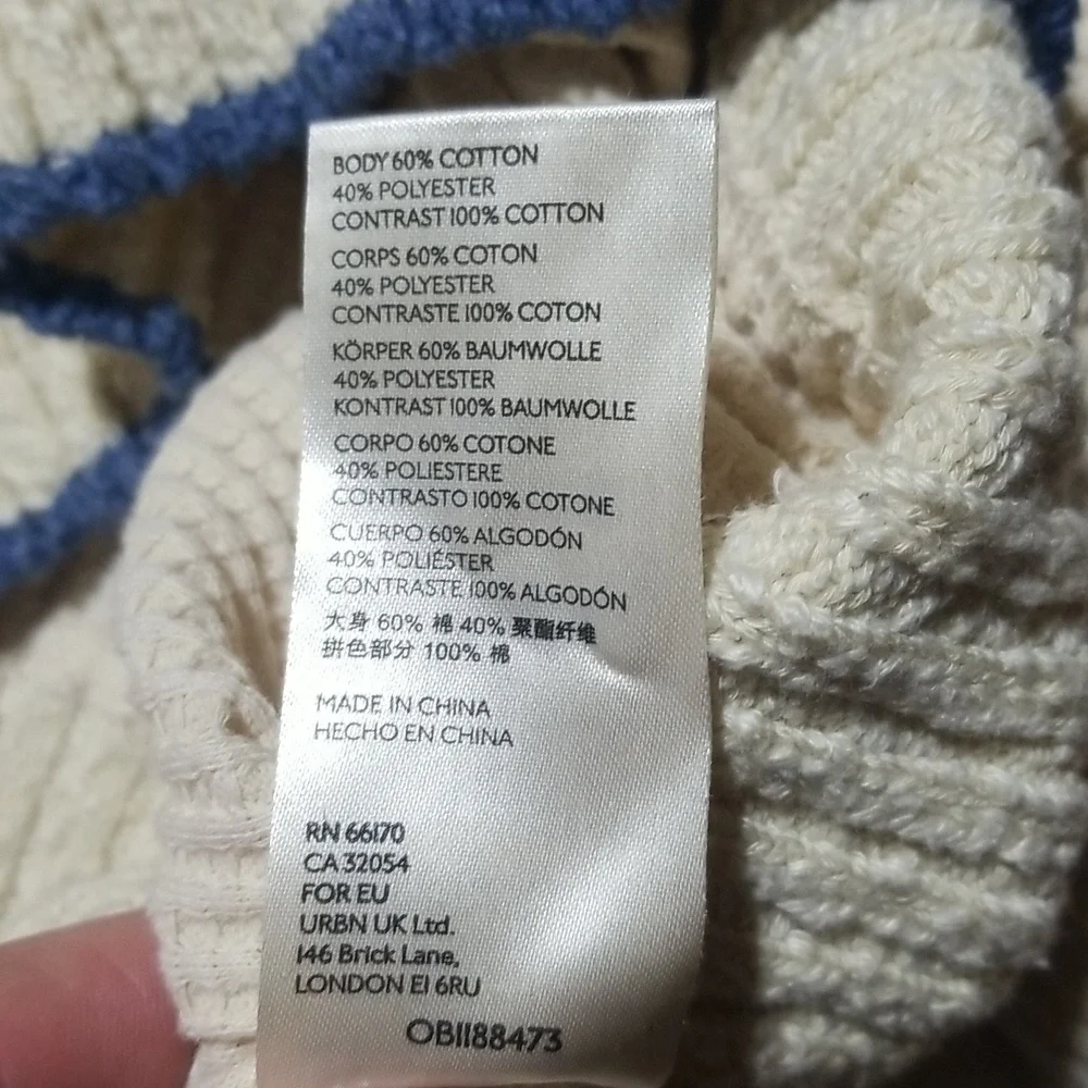 Free People cream sweater. Size  small - Picture 9 of 10